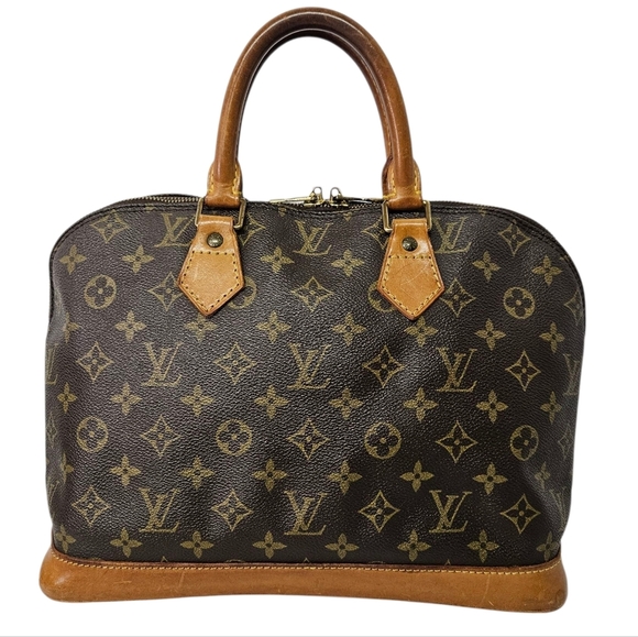 Louis Vuitton Handbags - Louis Vuitton Alma PM Handbag in Monogram Canvas and Leather in Brown